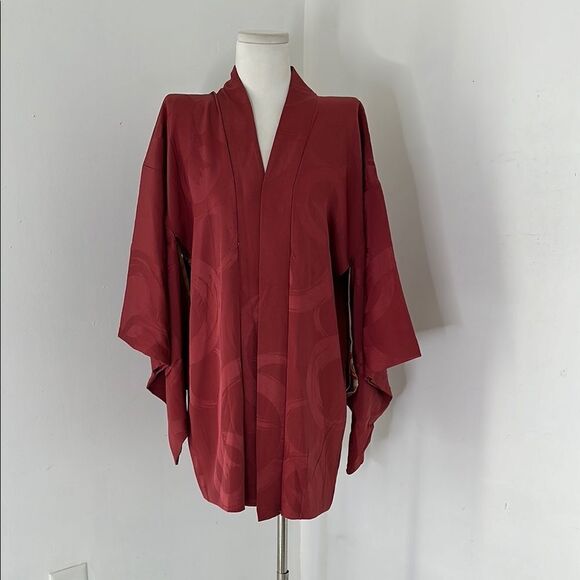 Vintage Japanese Silk Harori Kimono Jacket - Picture 1 of 5